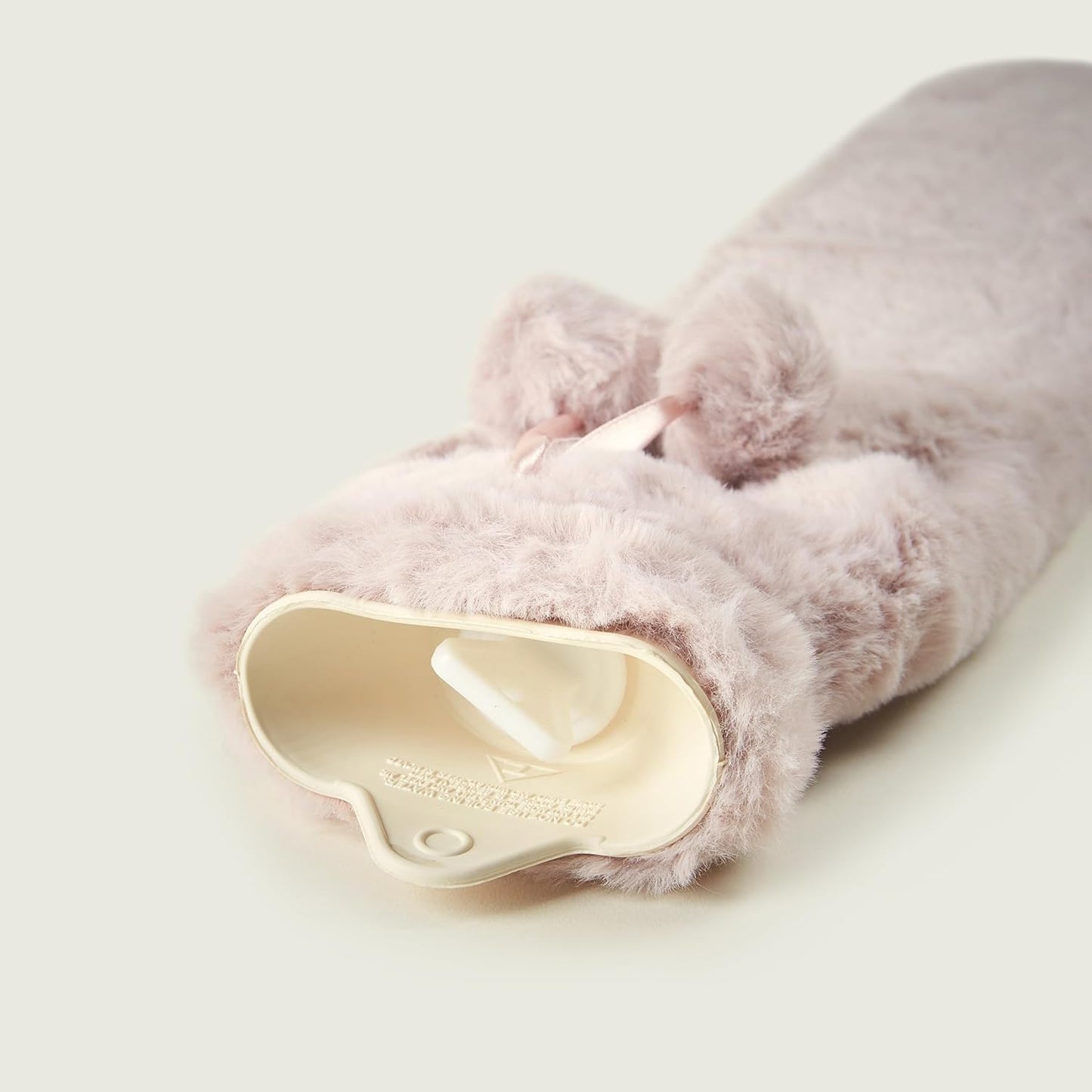 Bouillotte longue à eau 2L | 6h de chaleur, housse douce en moumoute - Miss Bouillotte