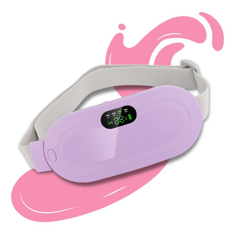 Bouillotte Électrique Ceinture | 2h Autonomie, Massage Intelligent, 3 Niveaux Température, Confort Optimal | Miss Bouillotte
