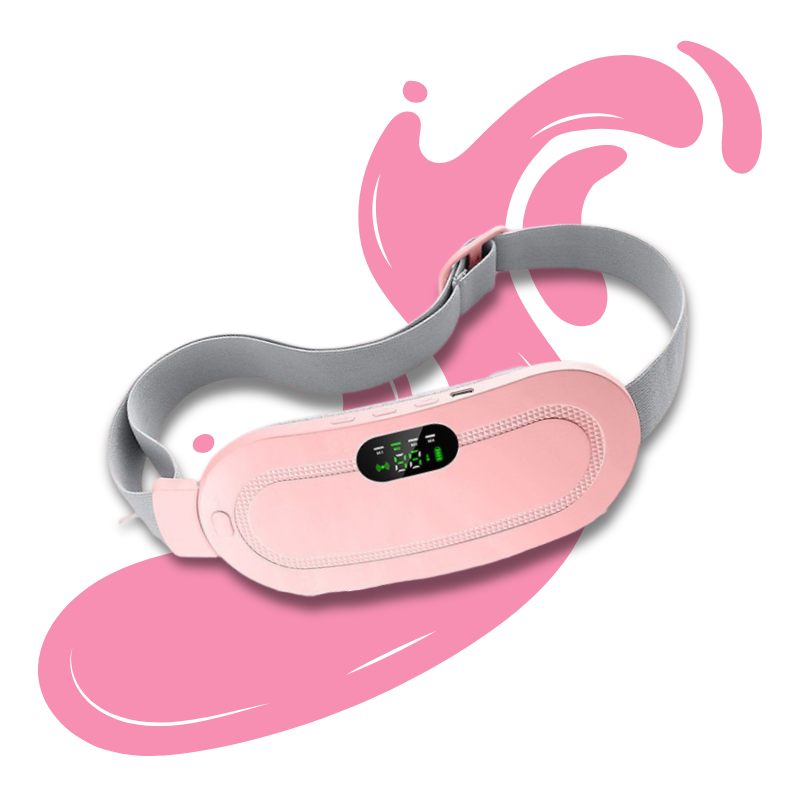 Bouillotte Électrique Ceinture | 2h Autonomie, Massage Intelligent, 5 Niveaux Température, Confort Optimal | Miss Bouillotte