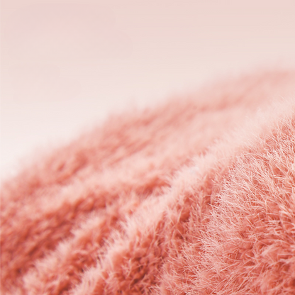 Bouillotte longue à eau 1L | 6h de chaleur enveloppante, housse douce avec pompon - Miss Bouillotte