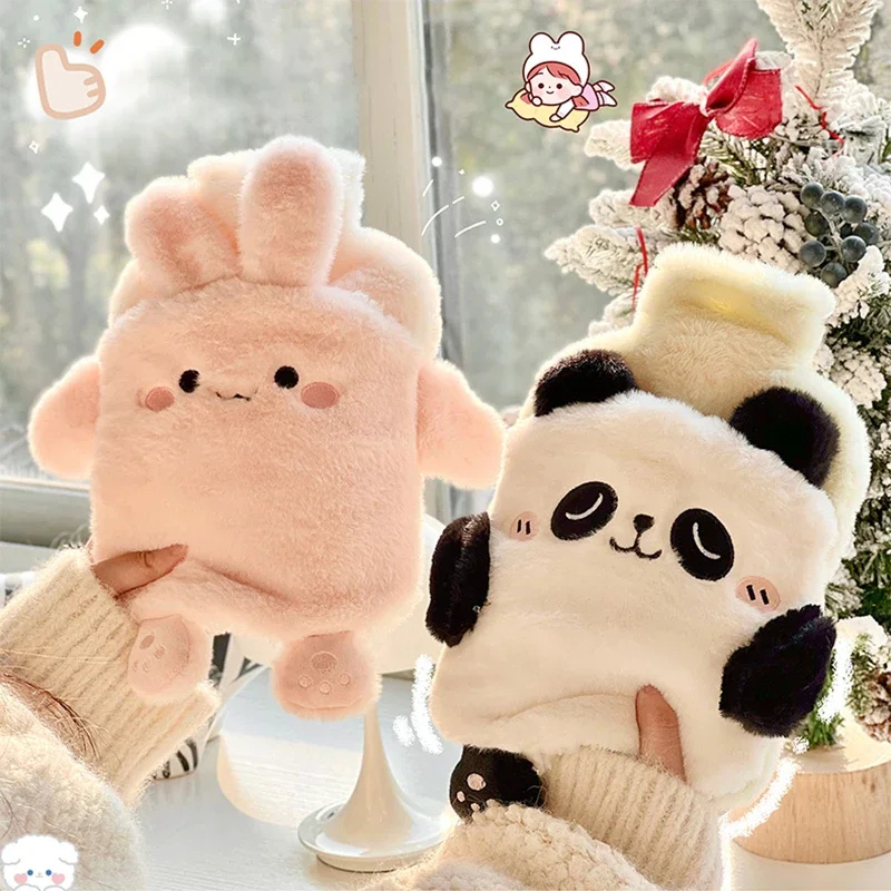 Bouillotte peluche à eau 750 ml | 4h de chaleur, animaux Kawaii - Miss Bouillotte
