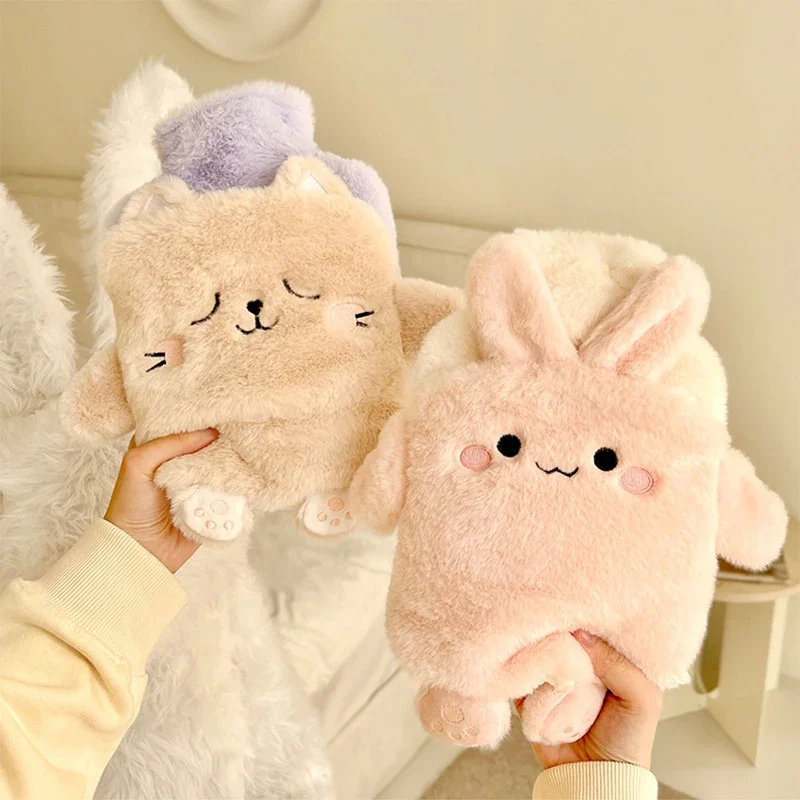 Bouillotte peluche à eau 750 ml | 4h de chaleur, animaux Kawaii - Miss Bouillotte