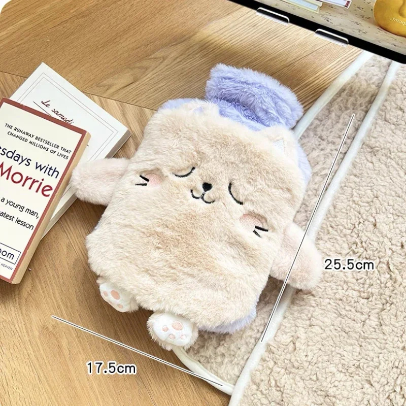 Bouillotte peluche à eau 750 ml | 4h de chaleur, animaux Kawaii - Miss Bouillotte