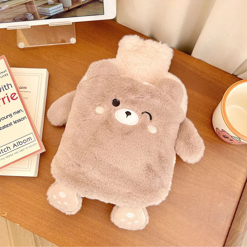 Bouillotte peluche à eau 750 ml | 4h de chaleur, animaux Kawaii - Miss Bouillotte