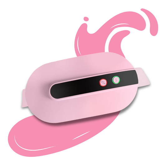 Bouillotte Électrique Ceinture Chauffante | 2h à 5h d'Autonomie, 3 niveaux de températures (40 à 50°C), 3 modes massage vibrant, ultra-légère, Rechargeable USB-C | Miss Bouillotte