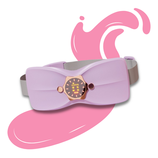 Bouillotte Électrique Ceinture | 3h d'Autonomie, 4 Niveaux de Chaleur (50 – 65°C), Massage, Rechargeable USB-C | Miss Bouillotte