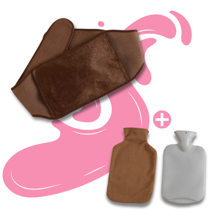 Bouillotte ceinture à eau 1L | 6h de chaleur, ceinture ajustable - Miss Bouillotte