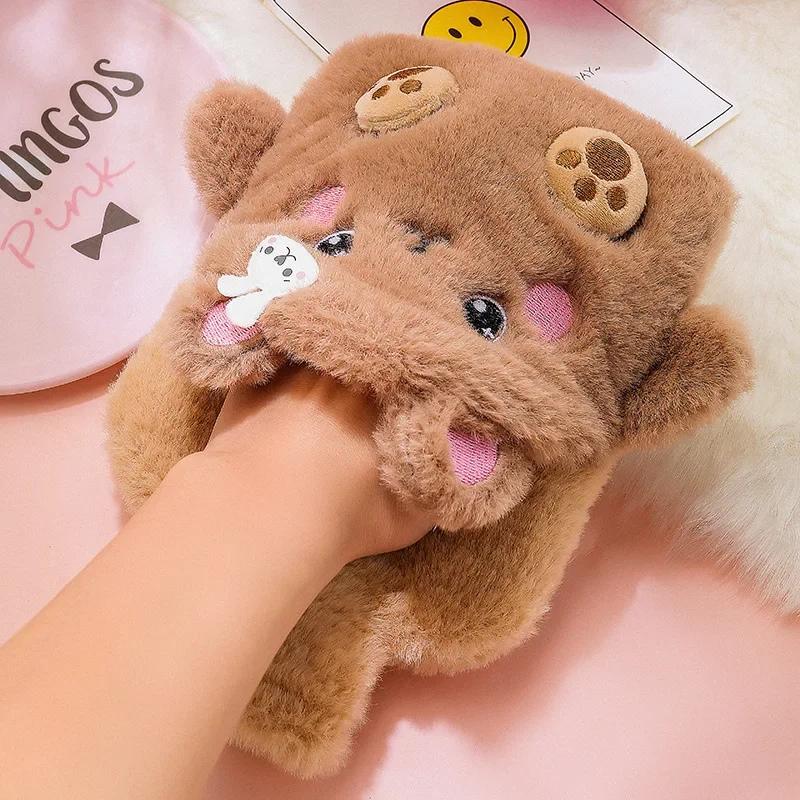 Bouillotte peluche Kawaii à eau 400 ml | 4h de chaleur, housse mignonne pour enfants - Miss Bouillotte