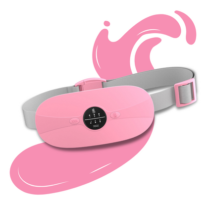 Bouillotte Électrique Ceinture | 3h d'Autonomie, 3 niveaux chaleur (45–65°C), 3 modes massage, Rechargeable USB-C | Miss Bouillotte