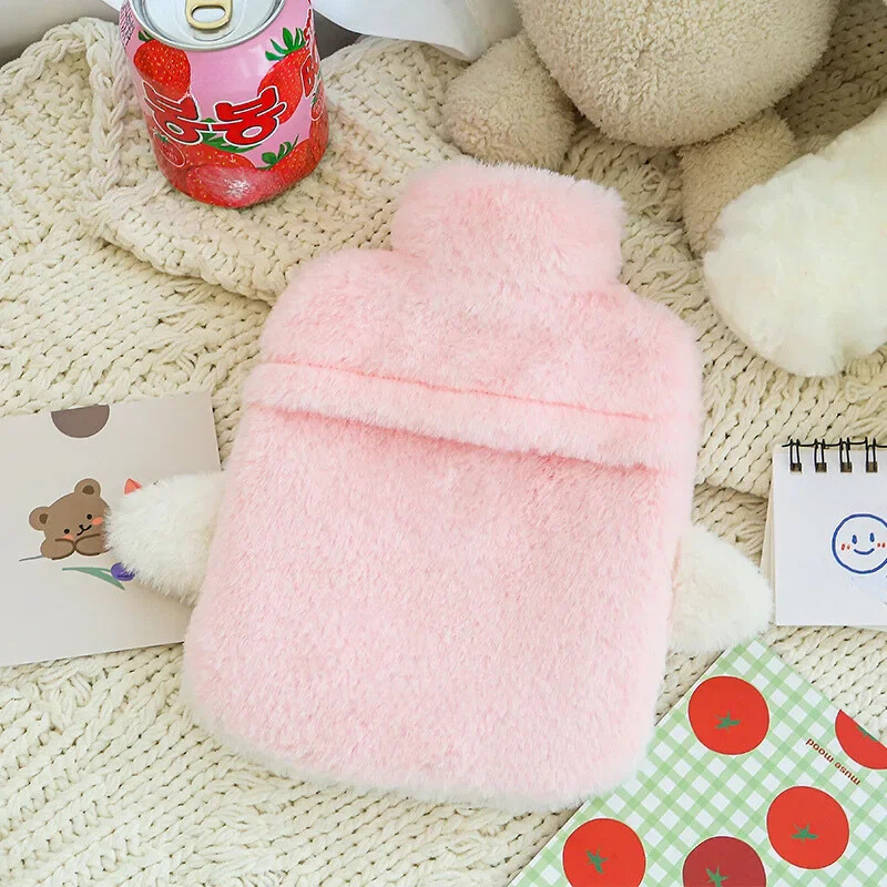 Bouillotte peluche Kawaii à eau 400 ml | 4h de chaleur, housse mignonne pour enfants - Miss Bouillotte
