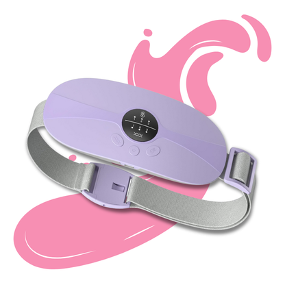 Bouillotte Électrique Ceinture | 3h d'Autonomie, 3 niveaux chaleur (45–65°C), 3 modes massage, Rechargeable USB-C | Miss Bouillotte