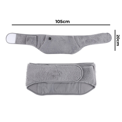 Bouillotte électrique USB rechargeable | Ceinture chauffante 5h de chaleur, moumoute douce lavable - Miss Bouillotte