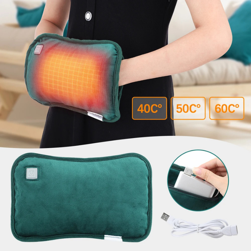 Bouillotte Électrique USB | 3h de chaleur, lavable en machine - Miss Bouillotte