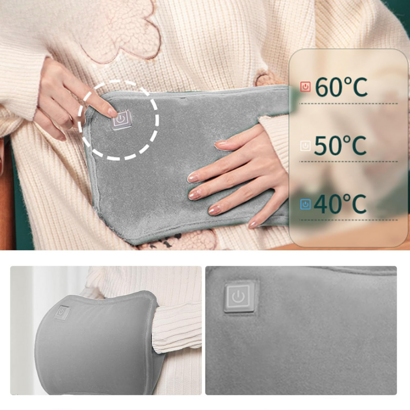 Bouillotte Électrique USB | 3h de chaleur, lavable en machine - Miss Bouillotte