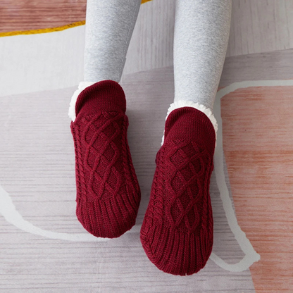 Chaussettes en laine pour femme