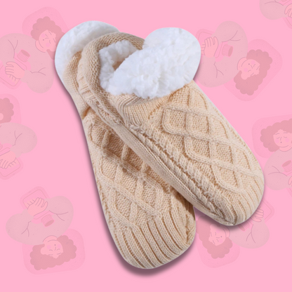 Chaussettes en laine pour femme