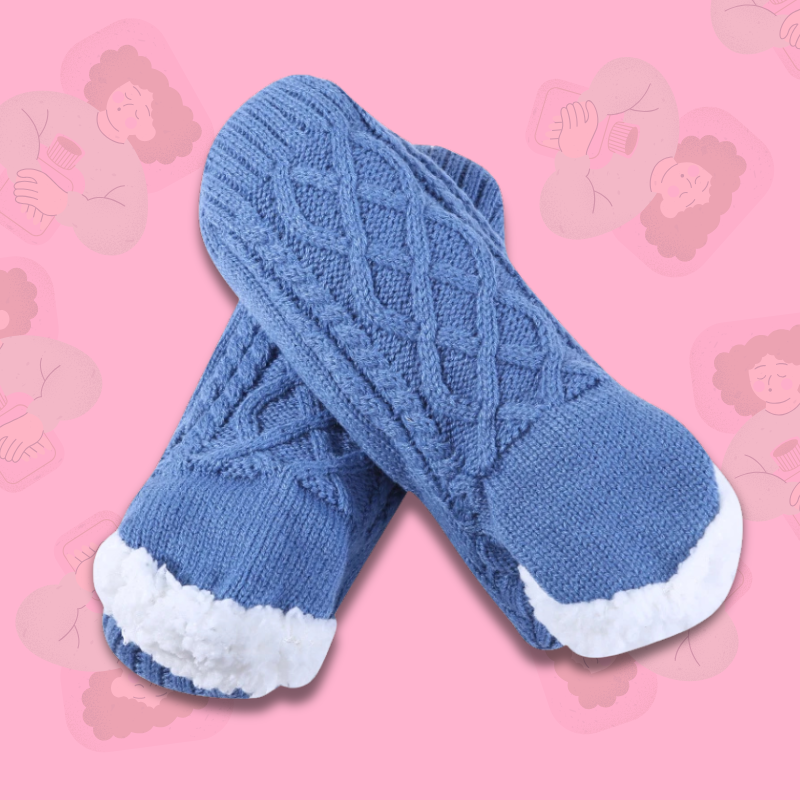 Chaussettes en laine pour femme