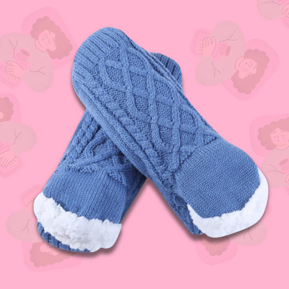 Chaussettes en laine pour femme