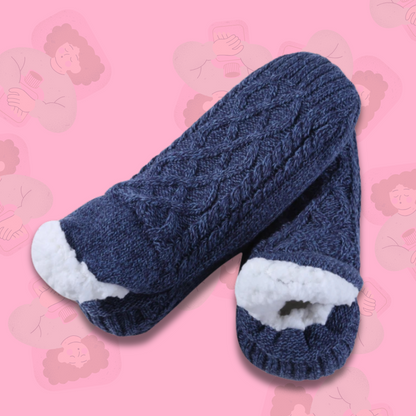 Chaussettes en laine pour femme