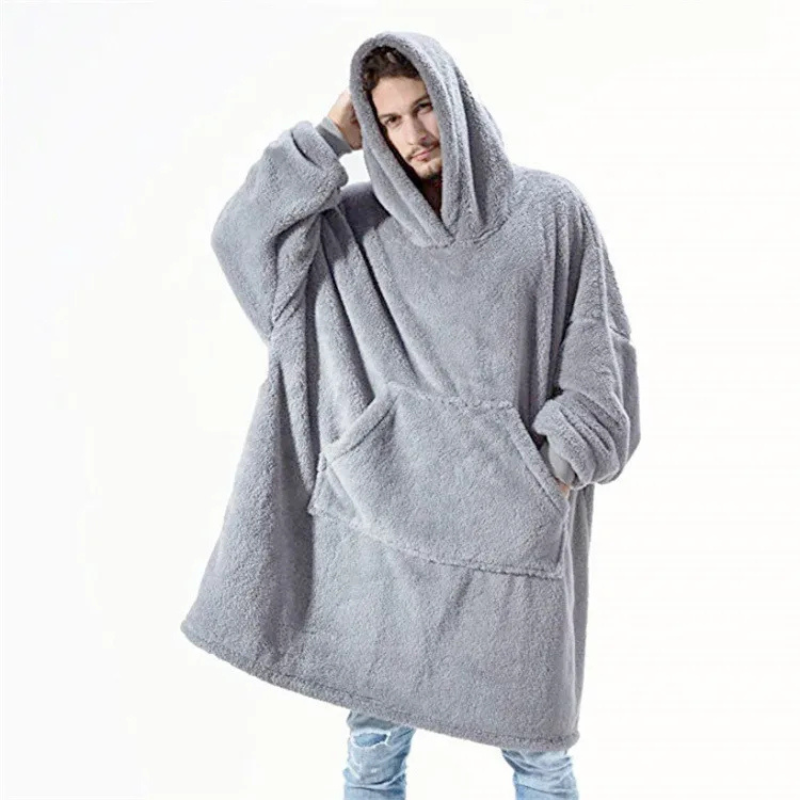Sweat plaid oversize taille unique