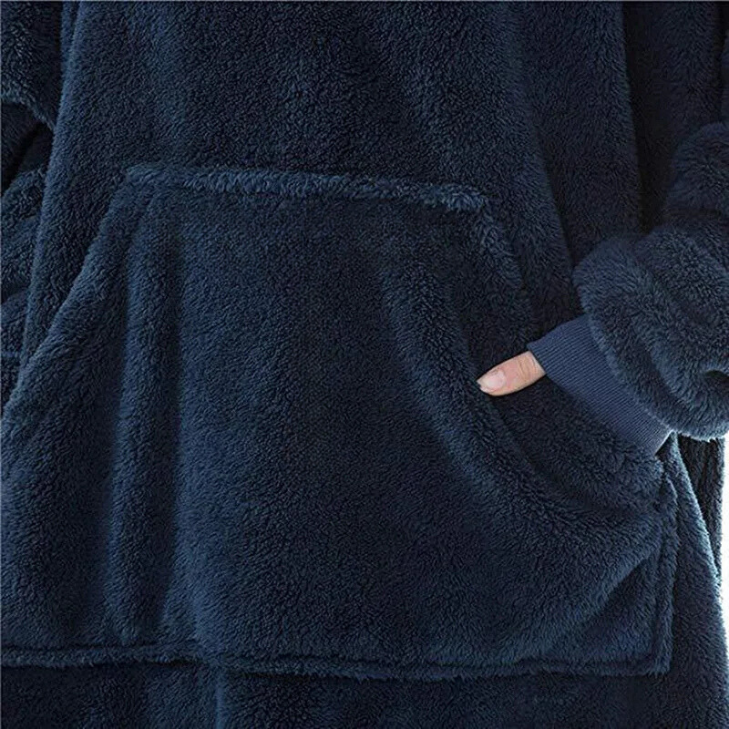 Sweat plaid oversize taille unique