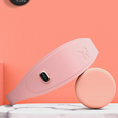 Bouillotte Électrique Ceinture | 3h d'Autonomie, 5 Niveaux de Chauffe (45 - 65°C), 7 Modes de Massage, Rechargeable USB-C | Miss Bouillotte