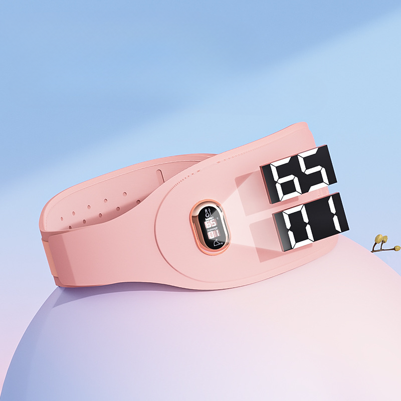 Bouillotte Électrique Ceinture | 3h d'Autonomie, 5 Niveaux de Chauffe (45 - 65°C), 7 Modes de Massage, Rechargeable USB-C | Miss Bouillotte