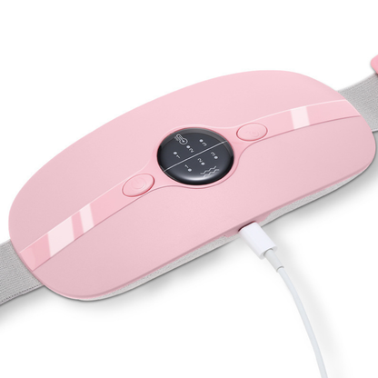 Bouillotte Électrique Ceinture | 3h d'Autonomie, 3 niveaux chaleur (45–65°C), 3 modes massage, Rechargeable USB-C | Miss Bouillotte