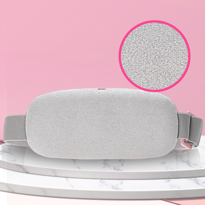 Bouillotte Électrique Ceinture | 3h d'Autonomie, 3 niveaux chaleur (45–65°C), 3 modes massage, Rechargeable USB-C | Miss Bouillotte