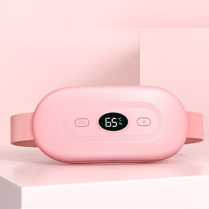 Bouillotte Électrique Ceinture | 2h d'Autonomie, 9 niveaux de chaleur (35 – 65°C), massage vibrant, Rechargeable USB-C | Miss Bouillotte