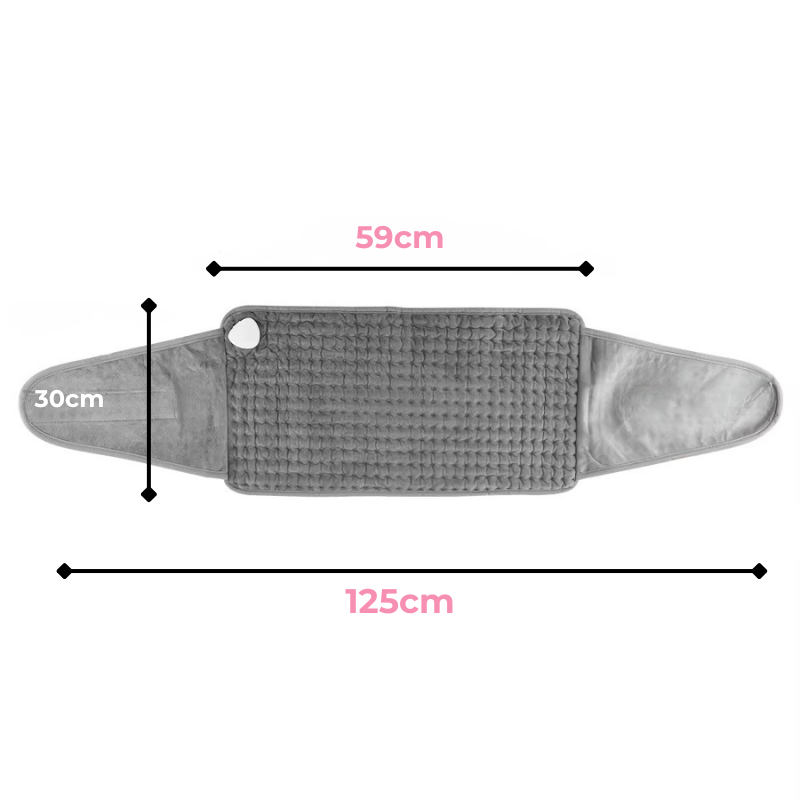 Bouillotte Électrique Ceinture Chauffante | 9 Niveaux Chauffants (40 - 55°C), Minuteur 4 Modes, Prise Secteur | Miss Bouillotte