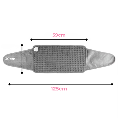 Bouillotte Électrique Ceinture Chauffante | 9 Niveaux Chauffants (40 - 55°C), Minuteur 4 Modes, Prise Secteur | Miss Bouillotte
