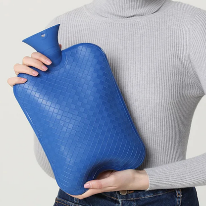 Grande bouillotte à eau 3L | 6h de chaleur, anti-fuite - Miss Bouillotte