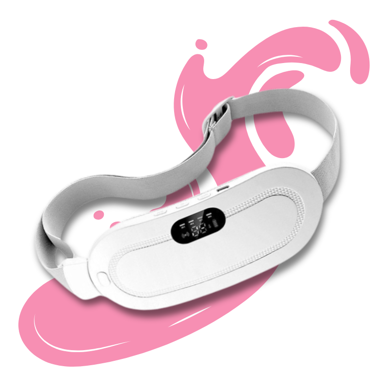 Bouillotte Électrique Ceinture | 2h Autonomie, Massage Intelligent, 5 Niveaux Température, Confort Optimal | Miss Bouillotte