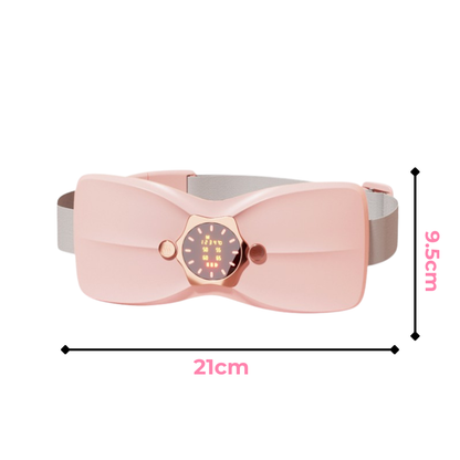 Bouillotte Électrique Ceinture | 3h d'Autonomie, 4 Niveaux de Chaleur (50 – 65°C), Massage, Rechargeable USB-C | Miss Bouillotte