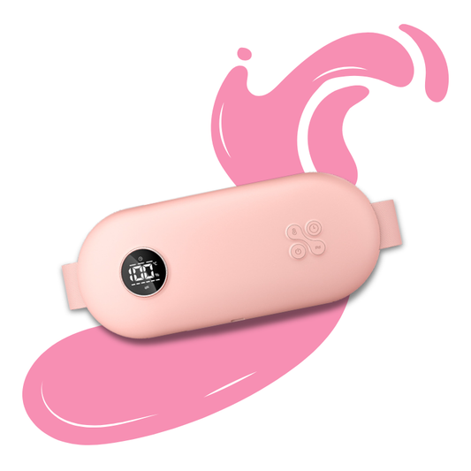 Bouillotte Électrique Ceinture | 3h d'Autonomie, 6 Niveaux de Température (40 – 65°C), 6 Modes de Vibration, Rechargeable USB-C | Miss Bouillotte