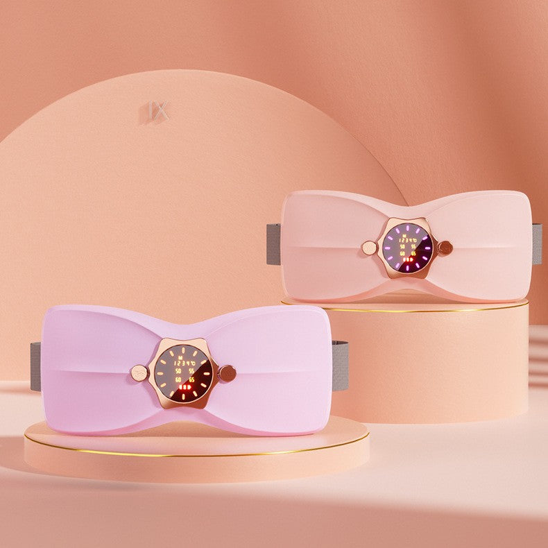 Bouillotte Électrique Ceinture | 3h d'Autonomie, 4 Niveaux de Chaleur (50 – 65°C), Massage, Rechargeable USB-C | Miss Bouillotte