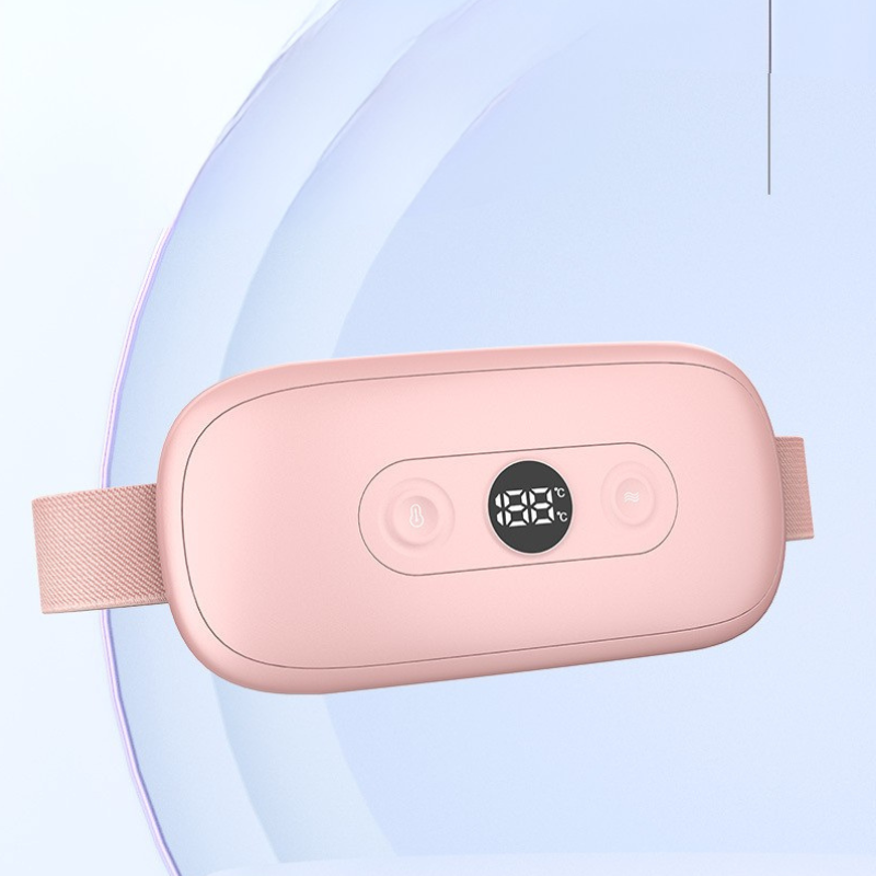 Bouillotte Électrique Ceinture | 3h d'Autonomie, 6 Niveaux Températures (45 - 65°C), Massage Intégré, Rechargeable USB-C | Miss Bouillotte