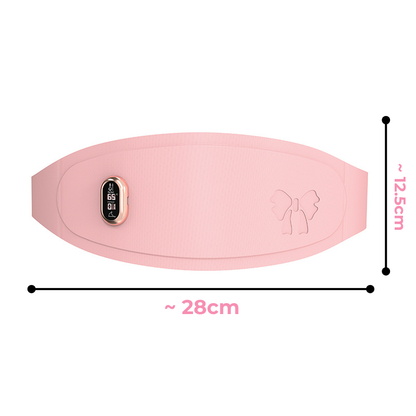 Bouillotte Électrique Ceinture | 3h d'Autonomie, 5 Niveaux de Chauffe (45 - 65°C), 7 Modes de Massage, Rechargeable USB-C | Miss Bouillotte