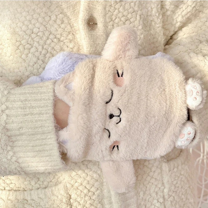 Bouillotte peluche à eau 750 ml | 4h de chaleur, animaux Kawaii - Miss Bouillotte